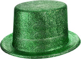 Nessiworld Green Color Glittery Felt Cylinder Party Hat
